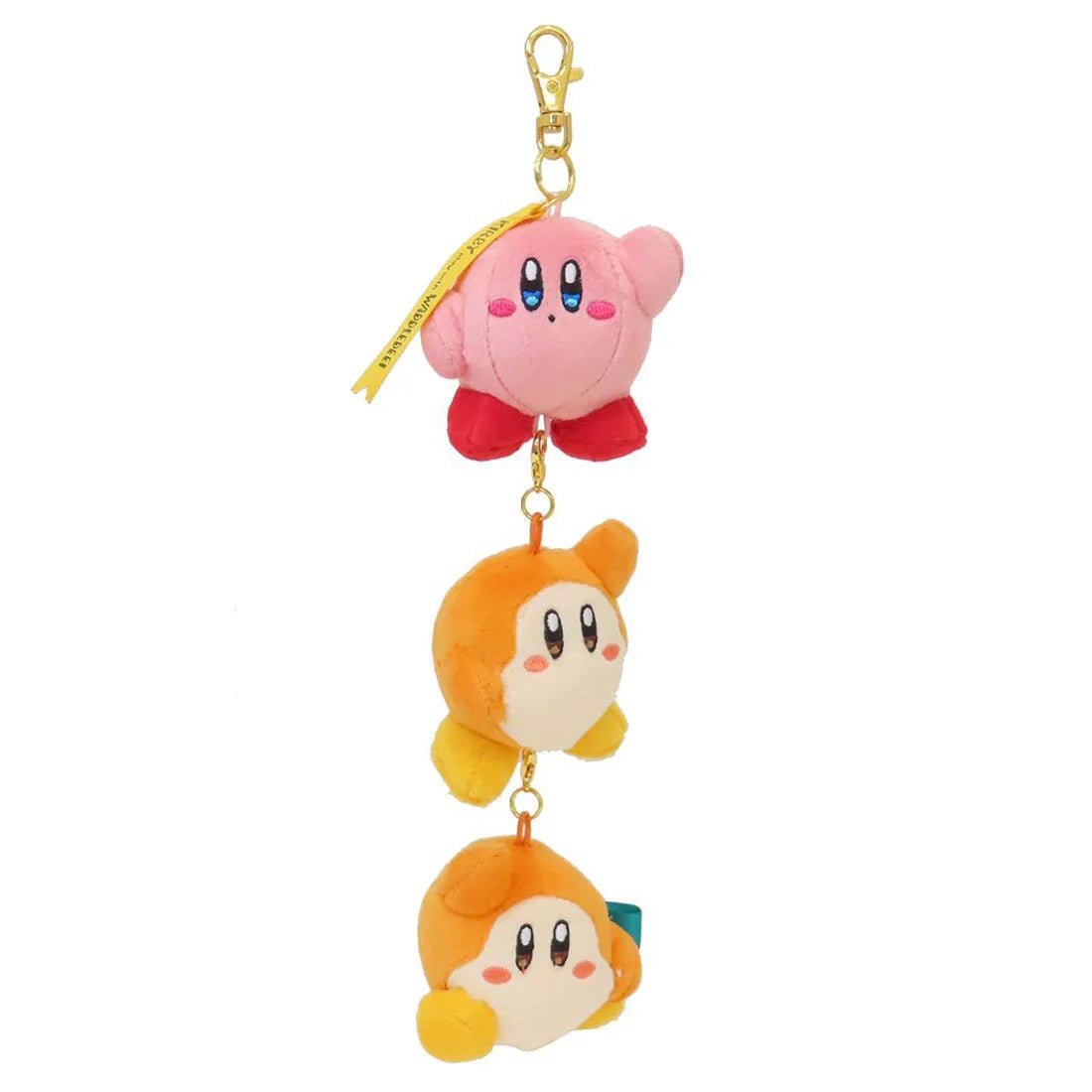 Kirby Play with Waddle Dee Mascot Preparation Exercises Keychain Plush - PLU-SAN-0031
