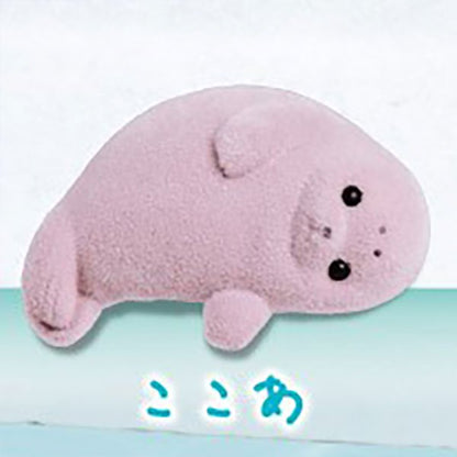 Let's Stack Fuwafuwa Fluffy Seal Mini Figure Gashapon Complete Set Gacha - GPN-YEL-0031SET