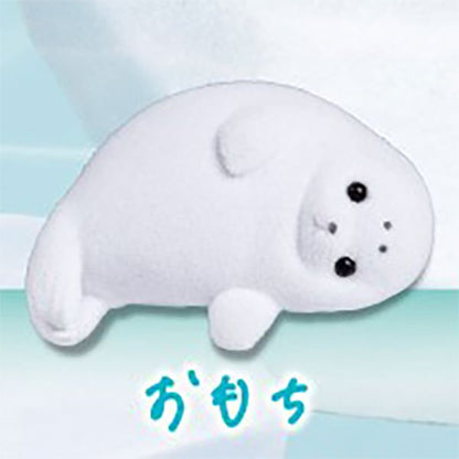 Let's Stack Fuwafuwa Fluffy Seal Mini Figure Gashapon Complete Set Gacha - GPN-YEL-0031SET