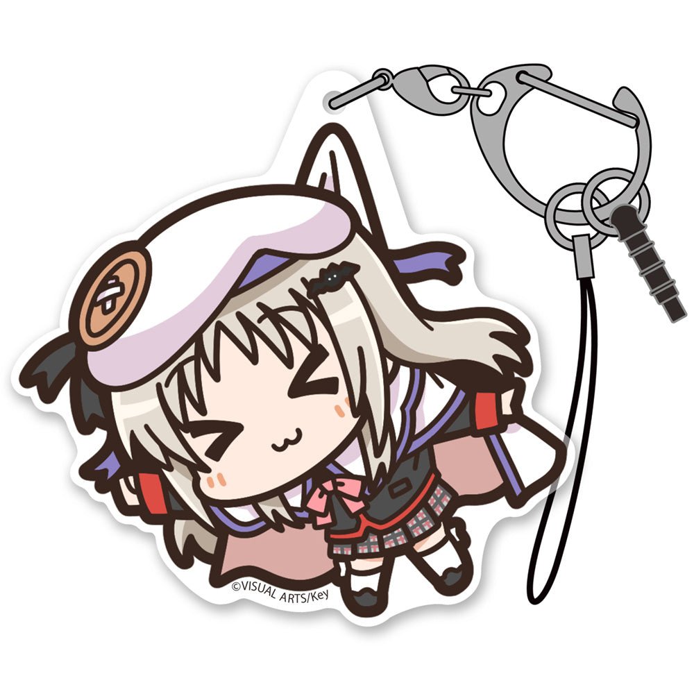 Little Busters! - Kudryavka Kud - Tsumamare Pinched Acrylic Strap Keychain - KEY-COS-0031