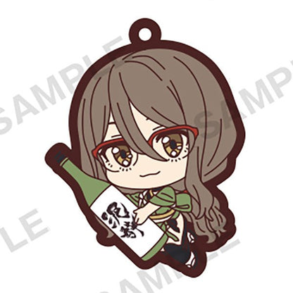 Lycoris Recoil Mugyumini Capsule Rubber Strap Keychain Gacha Gashapon Complete Set - GPN-BSH-0004SET