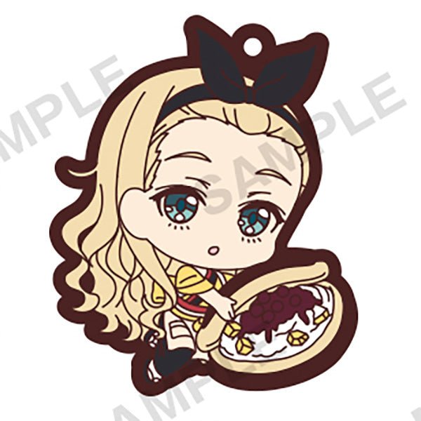 Lycoris Recoil Mugyumini Capsule Rubber Strap Keychain Gacha Gashapon Complete Set - GPN-BSH-0004SET