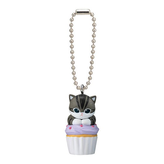 Mofusand Cupcake Nyan Cat Mascot Figure Keychain Gashapon Complete Set Gacha - GPN-BAN-0038SET