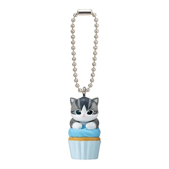 Mofusand Cupcake Nyan Cat Mascot Figure Keychain Gashapon Complete Set Gacha - GPN-BAN-0038SET