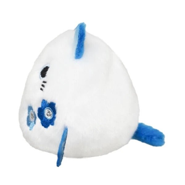 Neko Dango Plush Cat - Baby Blue Eyes Flower - PLU-SAN-0025