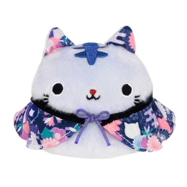 Neko Dango Plush Cat - Blue Haori (Kyoto Exclusive) - PLU-SAN-0019