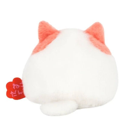 Neko Dango Plush Cat - Rose Flower - PLU-SAN-0020