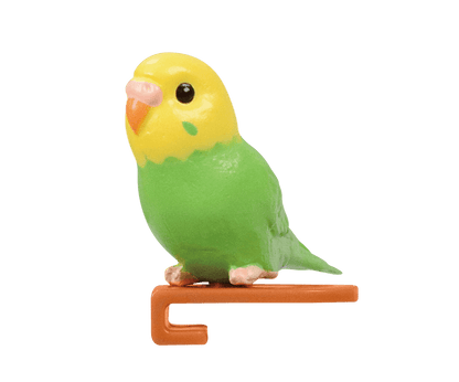 Parakeet Noodle Stopper Clip Instant Cup Ramen Mini Figure Gashapon Complete Set Gacha - GPN-TAR-0010SET