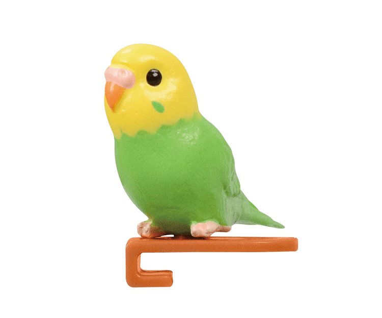Parakeet Noodle Stopper Clip Instant Cup Ramen Mini Figure Gashapon Complete Set Gacha - GPN-TAR-0010SET