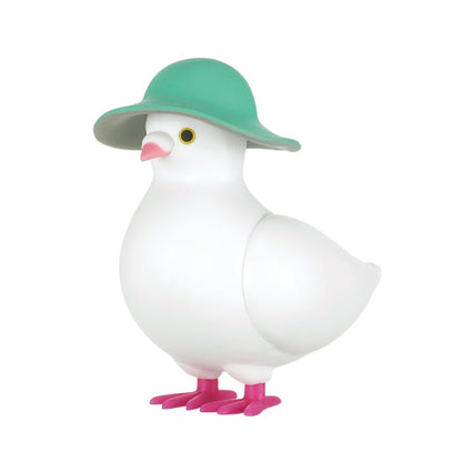 Pigeon Hat Mini Figure Gashapon Complete Set Gacha - GPN-KIT-0008SET