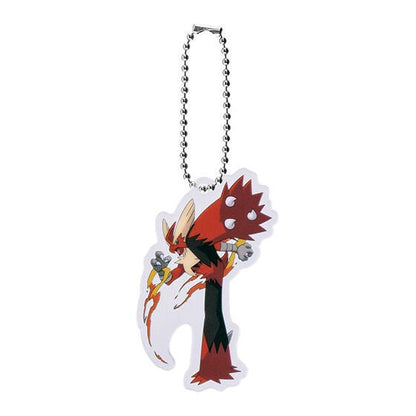 Pokemon Mega Evolution Acrylic Swing Keychain Gashapon Complete Set Gacha - GPN-BAN-0062SET
