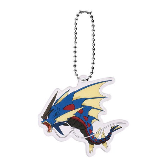 Pokemon Mega Evolution Acrylic Swing Keychain Gashapon Complete Set Gacha - GPN-BAN-0062SET