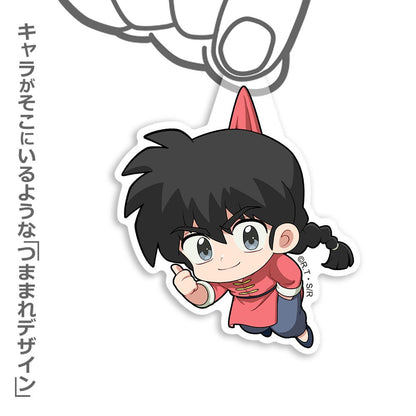Ranma 1/2 - Ranma - Tsumamare Pinched Acrylic Strap Keychain - KEY-COS-0057