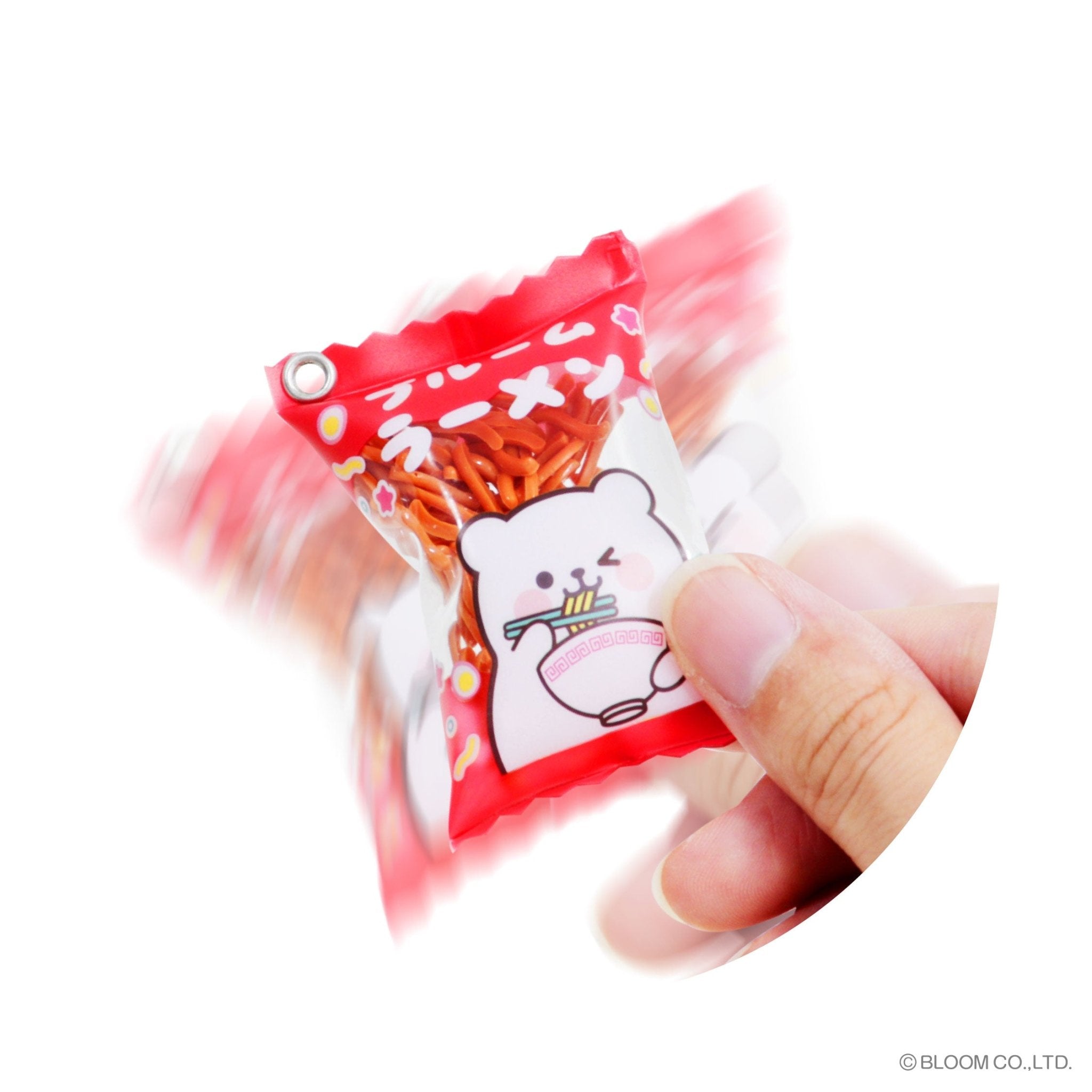 Shaka Shaka Ramen Miniature Japanese Food Shaker Charm Keychain Gashapon Complete Set Gacha - GPN-IBL-0002SET