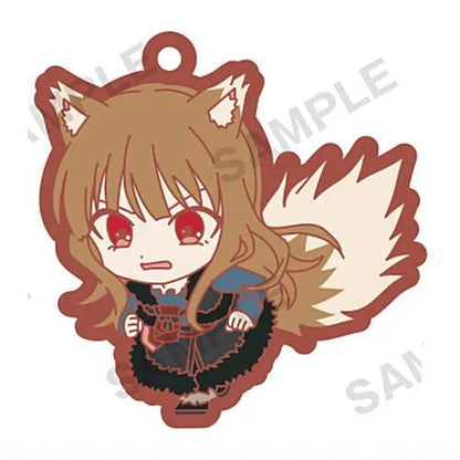 Spice and Wolf Holo Capsule Rubber Strap Vol. 2 Keychain Gacha Gashapon Complete Set - GPN-BSH-0001SET