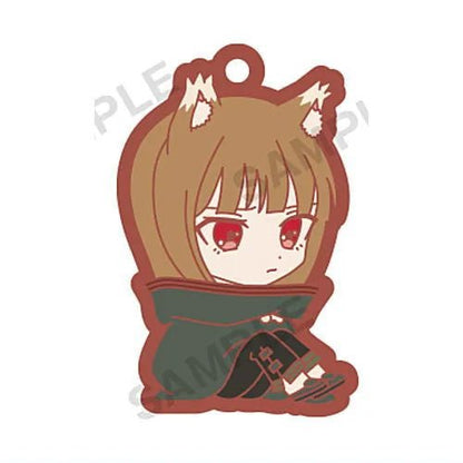 Spice and Wolf Holo Capsule Rubber Strap Vol. 2 Keychain Gacha Gashapon Complete Set - GPN-BSH-0001SET