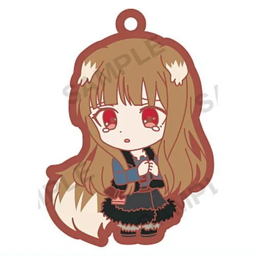 Spice and Wolf Holo Capsule Rubber Strap Vol. 2 Keychain Gacha Gashapon Complete Set - GPN-BSH-0001SET
