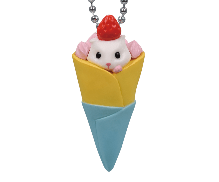 Sweets Hamster Food Miniature Figure Keychain Gashapon Complete Set Gacha - GPN-TAR-0009SET