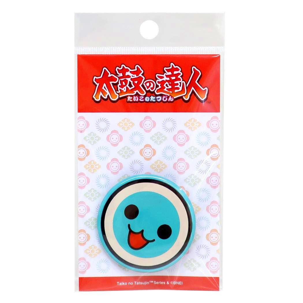 Taiko no Tatsujin Official Can Badge - Wada - katsu Face - CAN-GEN-0002