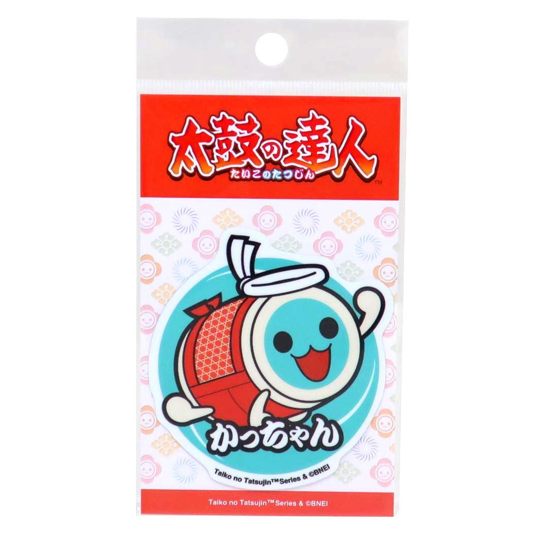 Taiko no Tatsujin Official Die - Cut Vinyl Sticker - Wada - katsu Haragake - STK-GEN-0004