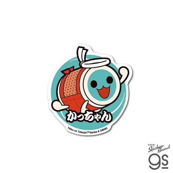 Taiko no Tatsujin Official Die - Cut Vinyl Sticker - Wada - katsu Haragake - STK-GEN-0004
