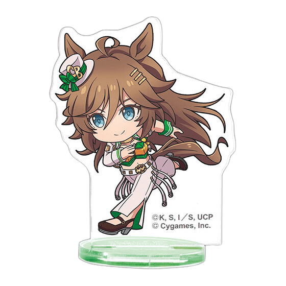 Umamusume Pretty Derby Cinderella Gray Full Speed Acrylic Stand Figure Gashapon Capsule Toy Complete Set - GPN-BAN-0080SET