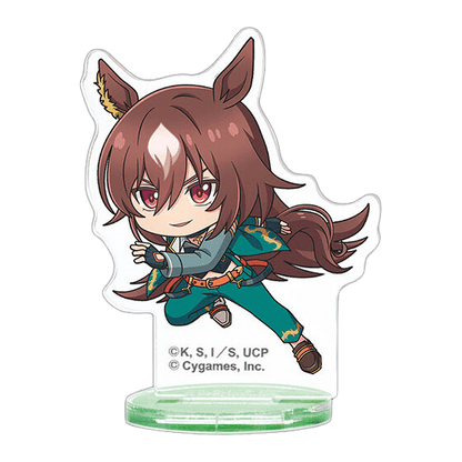 Umamusume Pretty Derby Cinderella Gray Full Speed Acrylic Stand Figure Gashapon Capsule Toy Complete Set - GPN-BAN-0080SET