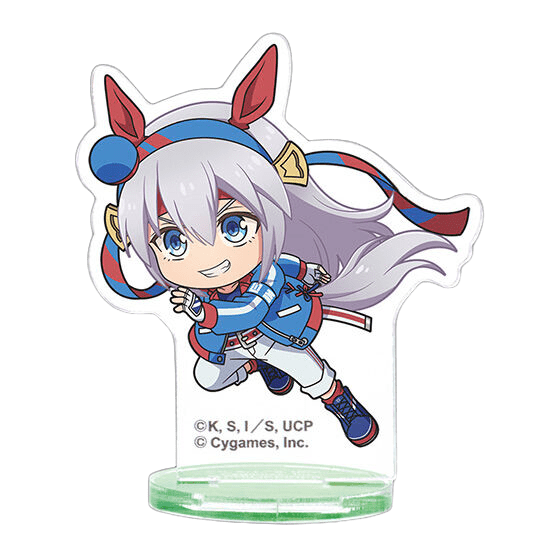 Umamusume Pretty Derby Cinderella Gray Full Speed Acrylic Stand Figure Gashapon Capsule Toy Complete Set - GPN-BAN-0080SET