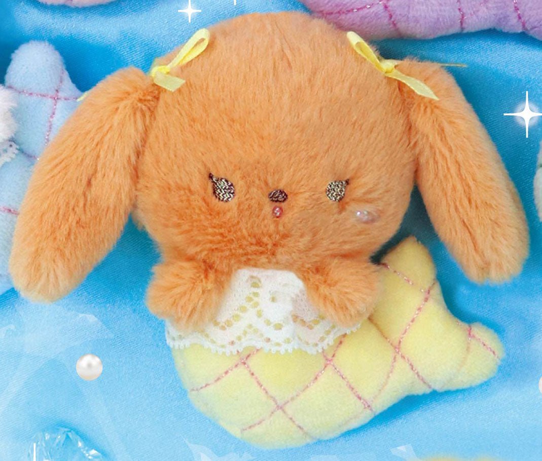Urufuwa Soft & Fluffy Mermaid Animal Plush Gashapon Complete Set Gacha - GPN-UNP-0012SET