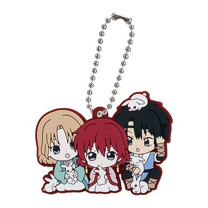 Yona of the Dawn Capsule Rubber Mascot Figure Keychain Gashapon Complete Set Gacha - GPN-BAN-0040SET