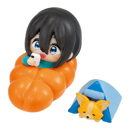 Yurucamp Laid Back Camp Season 3 Desk Camping Figure Gashapon Complete Set Gacha - GPN-BAN-0037SET